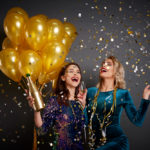 single party red maleta